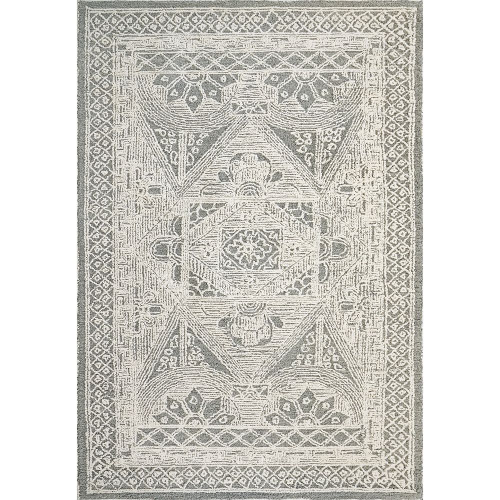 Dynamic Rugs 1128-135 Darcy 8 Ft. X 10 Ft. Rectangle Rug in Ivory/Teal